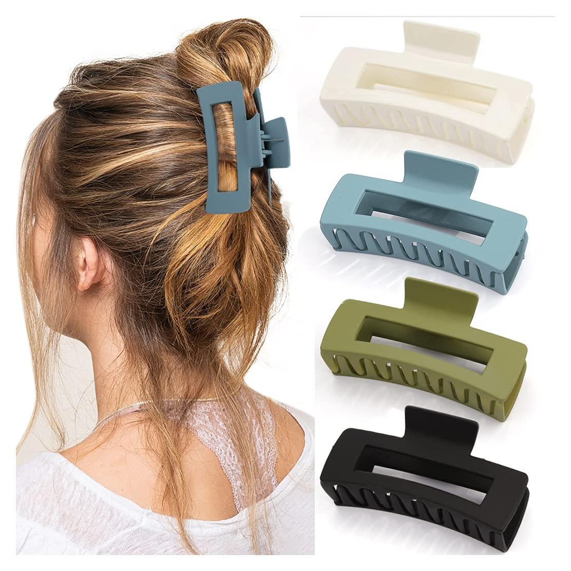 Clips de Garra para Cabello Canitor 4 PCS Antideslizantes