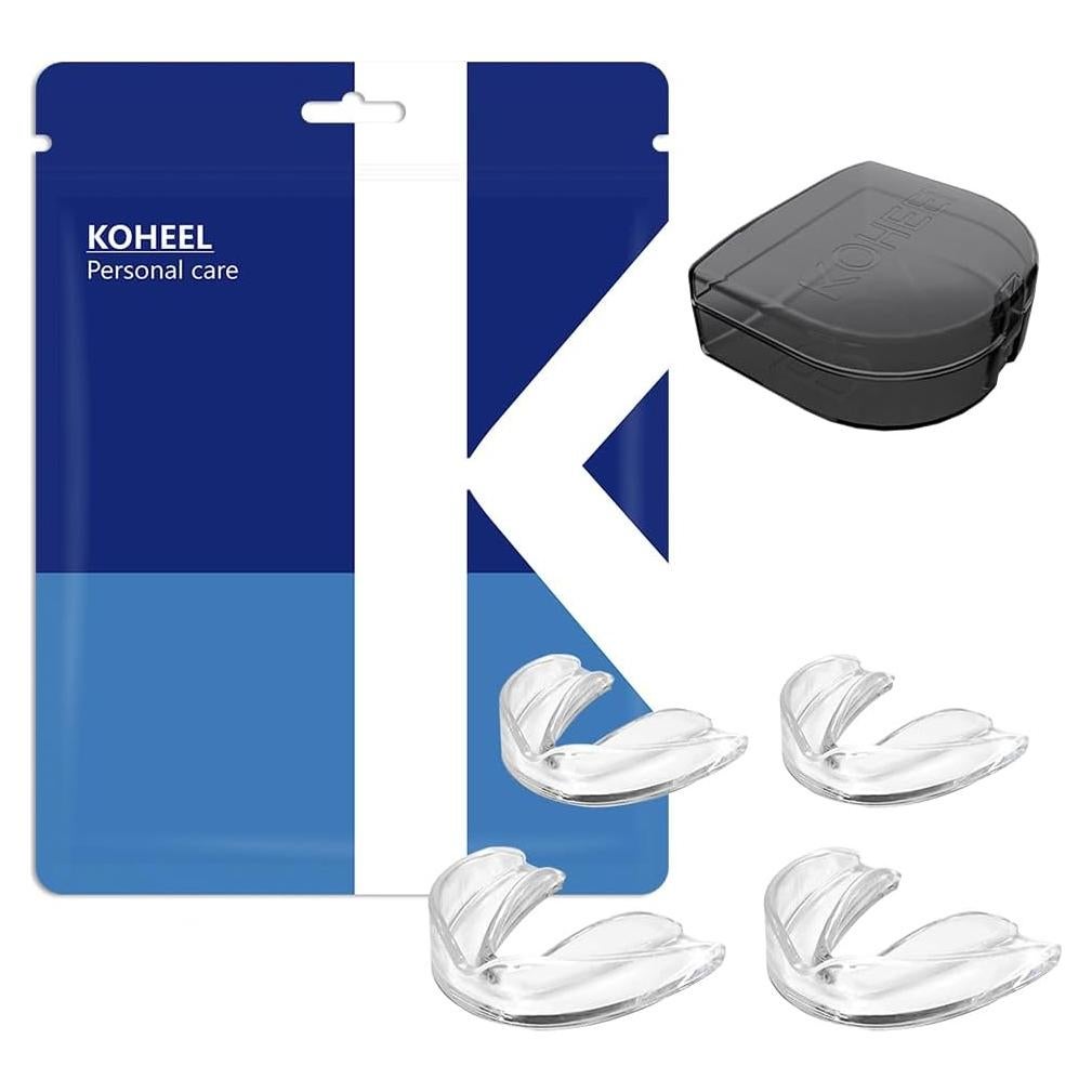 Protector Bucal Moldeable KOHEEL para Bruxismo - 4 Unidades