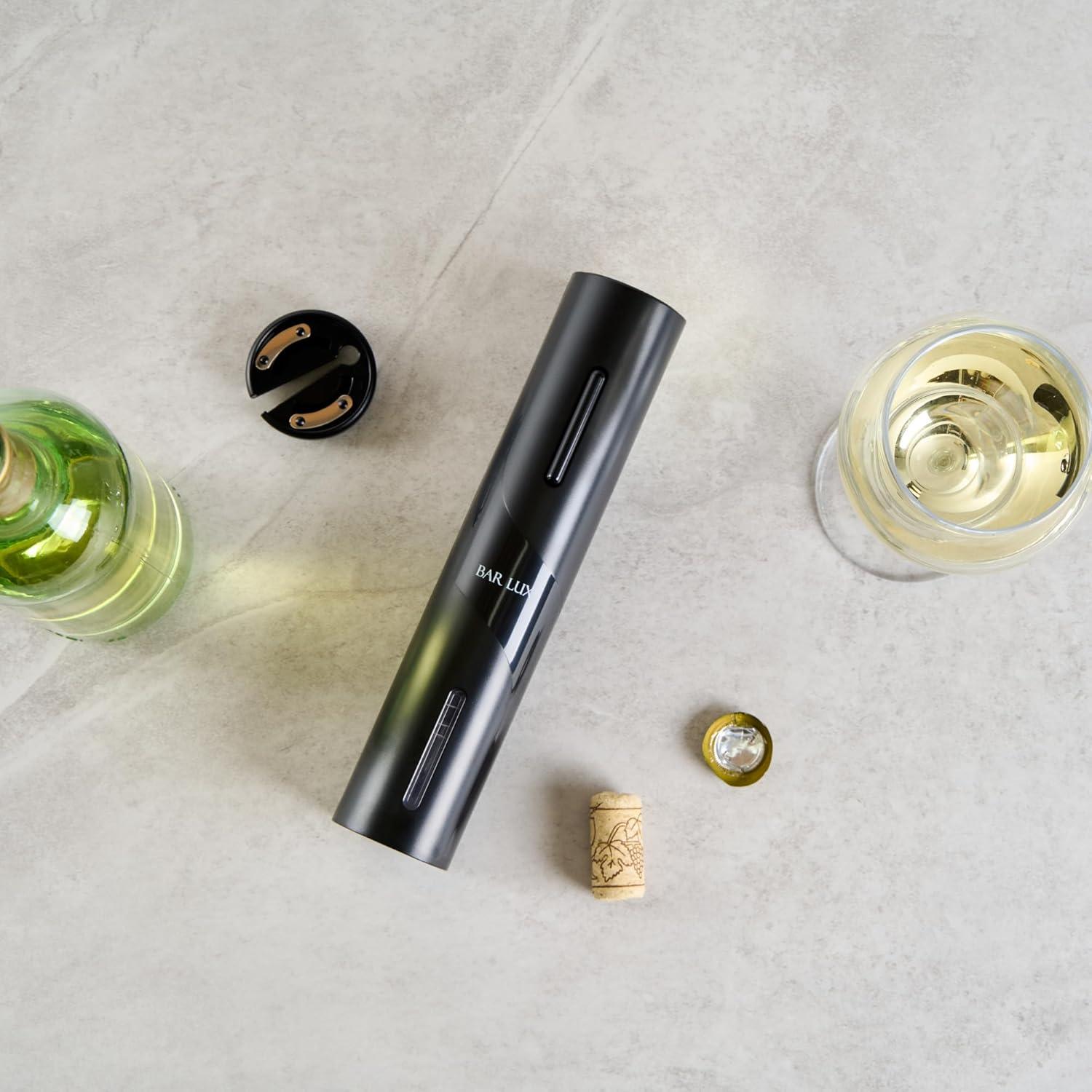 Abridor de Vino Eléctrico Restaurantware Bar Lux Negro