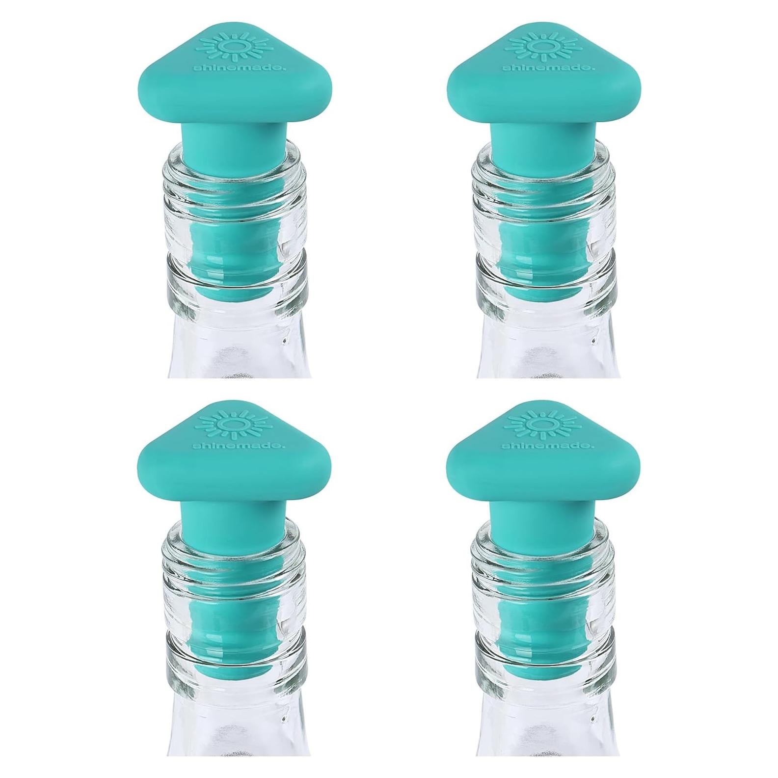 Paquete de 4 Tapones de Silicona Shinemade para Vino