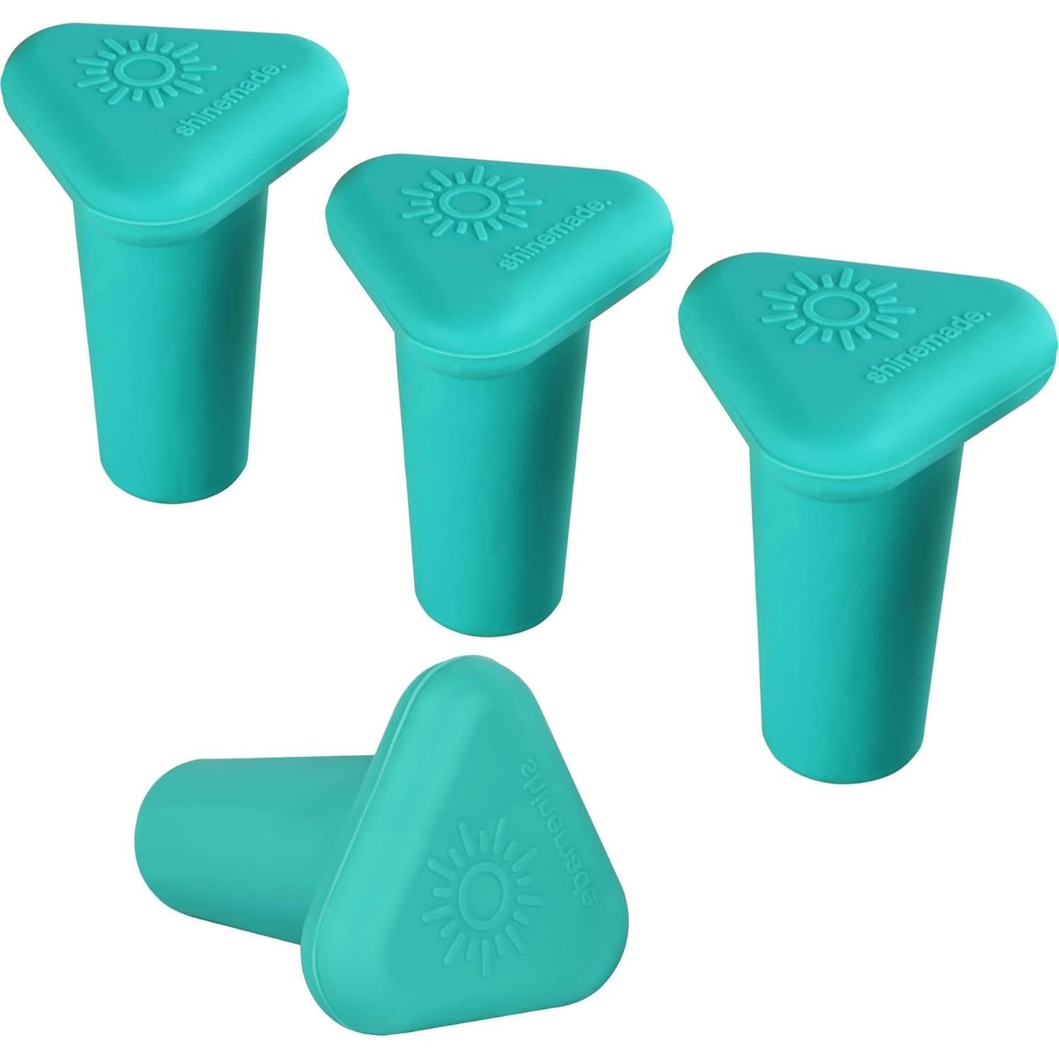 Paquete de 4 Tapones de Silicona Shinemade para Vino