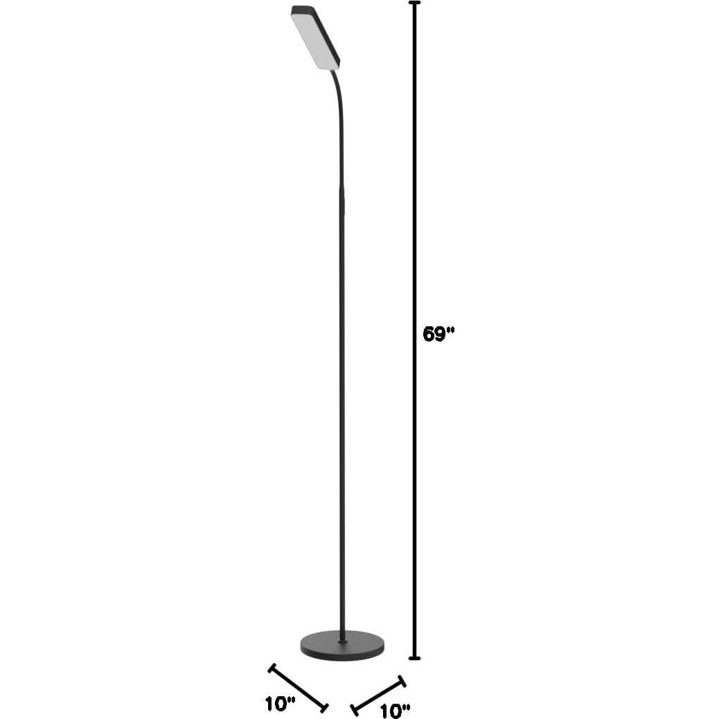 Lámpara de Pie LED WioMio con Control Remoto y Táctil 175cm