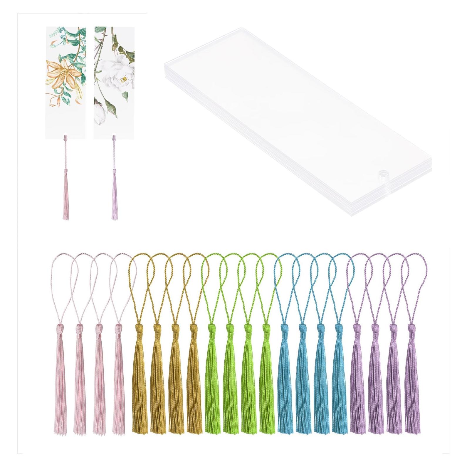 Marcadores de Página Acrílico Claro PENTA ANGEL 20 Pcs