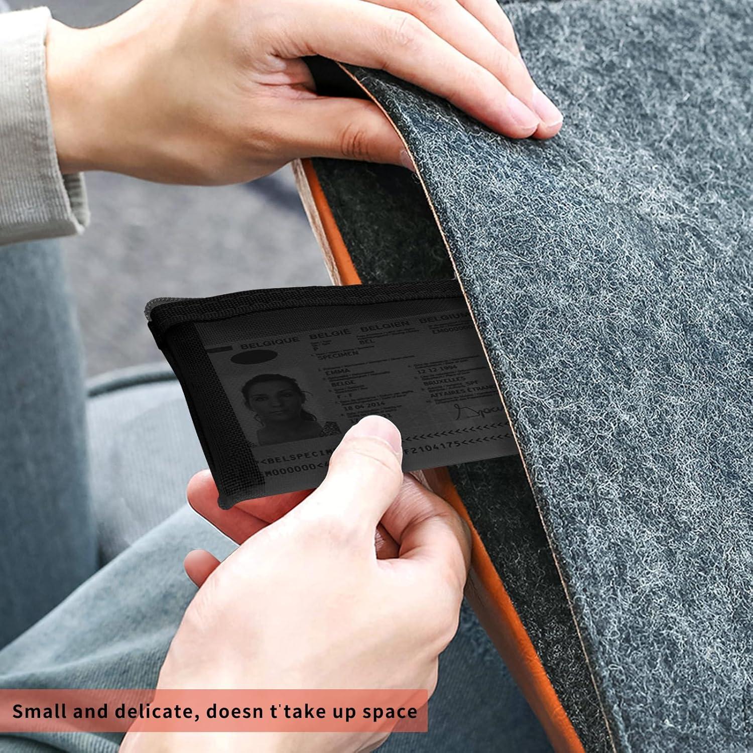 Mini Bolsas de Malla con Cierre Classycoo 5 Pack 11x7.5 cm Negro