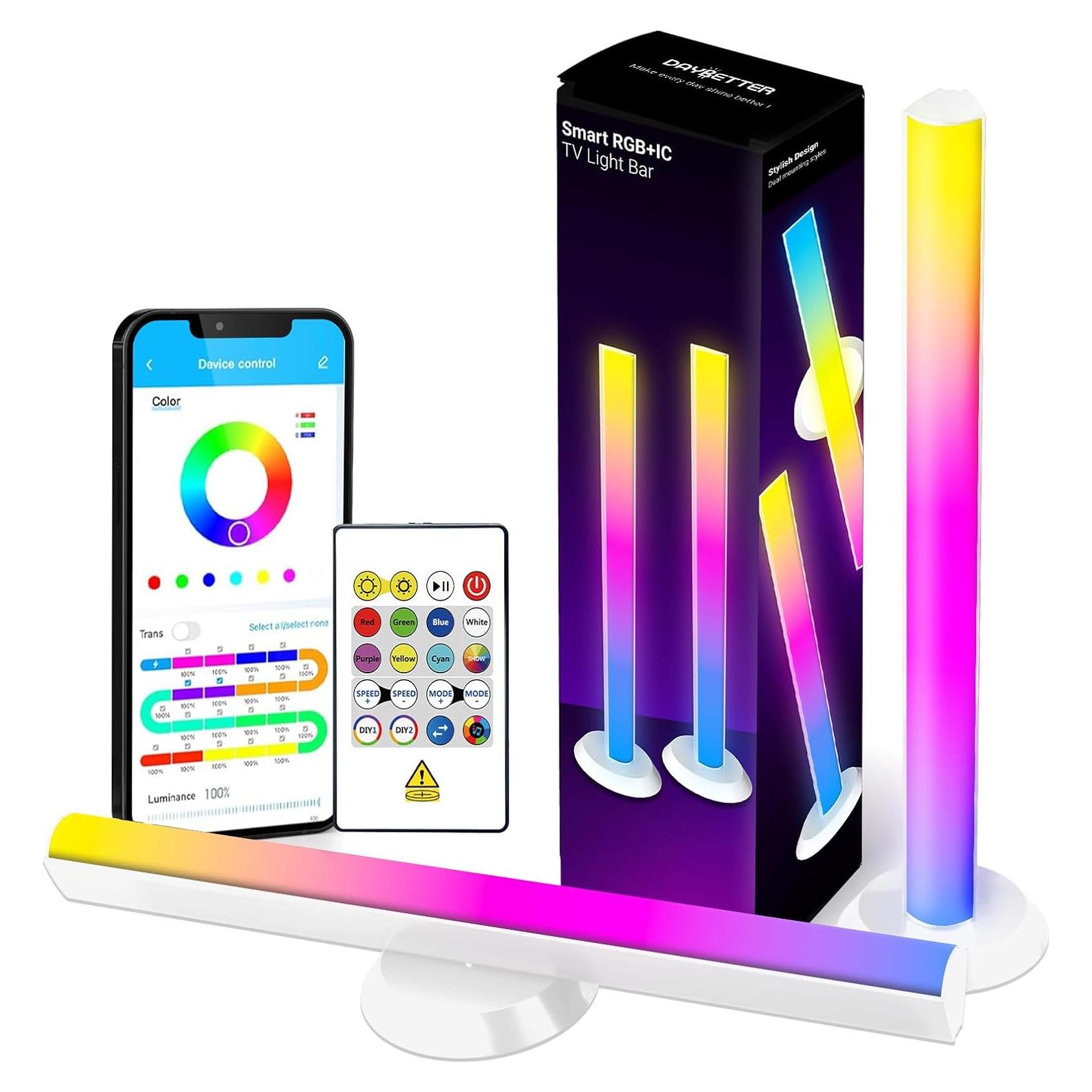 Barra de Luz LED DAYBETTER RGB 35 cm para TV 45-75"