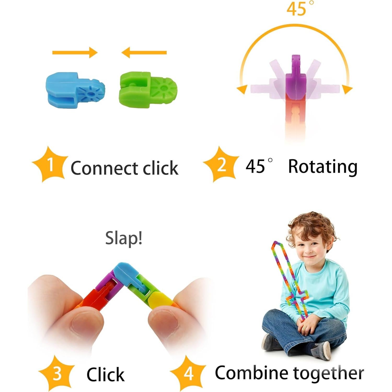 Juguete Antiestrés Ganowo Wacky Tracks Arcoíris 80g