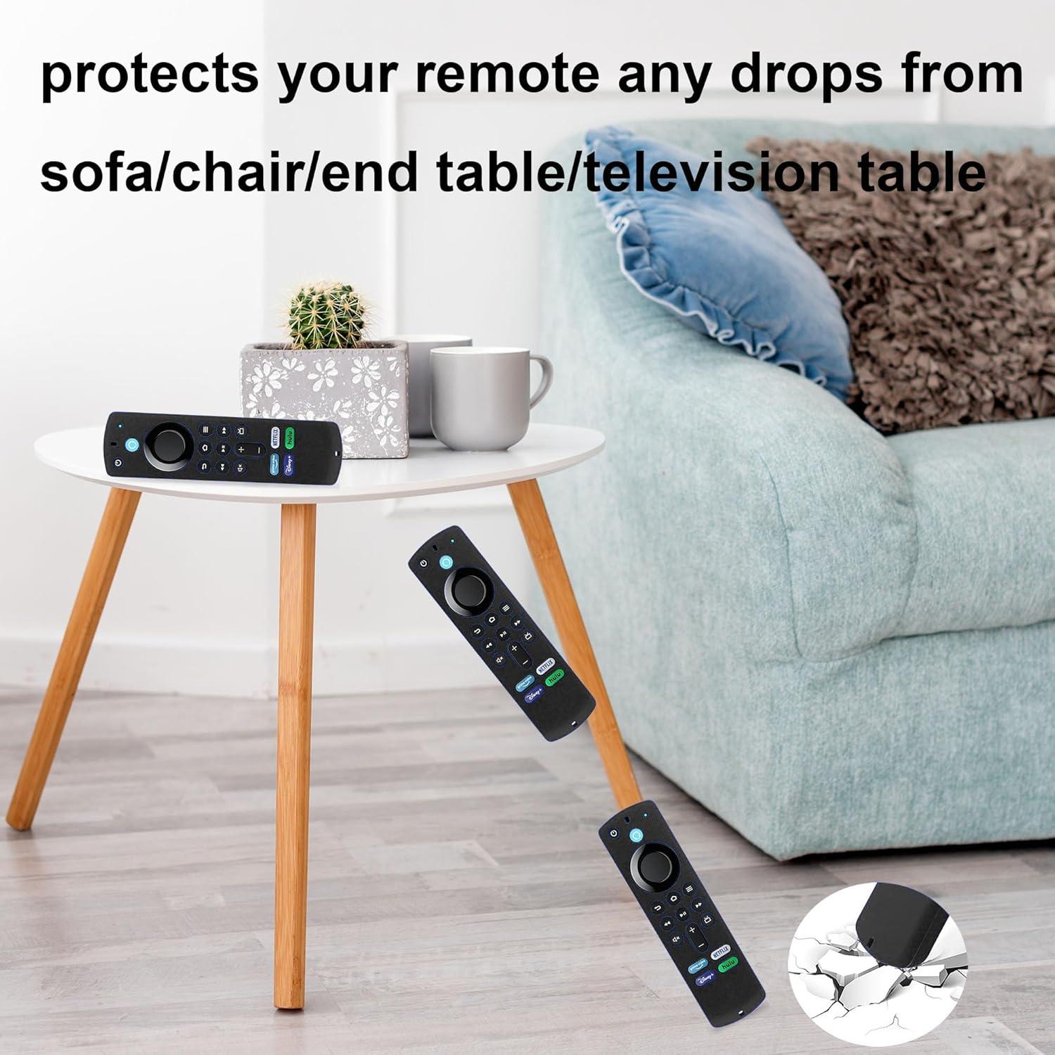 Funda de Silicona TOKERSE para Control Remoto FireTV Stick 3ra Gen