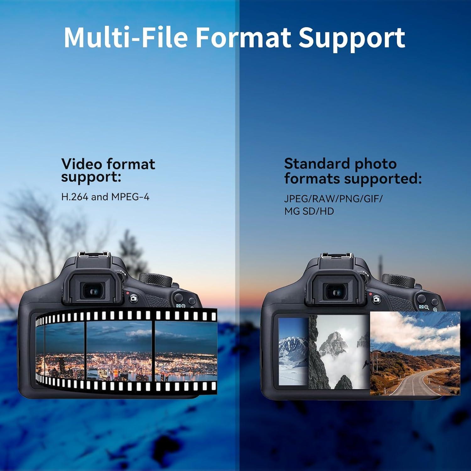 Lector de Tarjetas SD USB-C Groodo 2 en 1 para iPhone y Mac