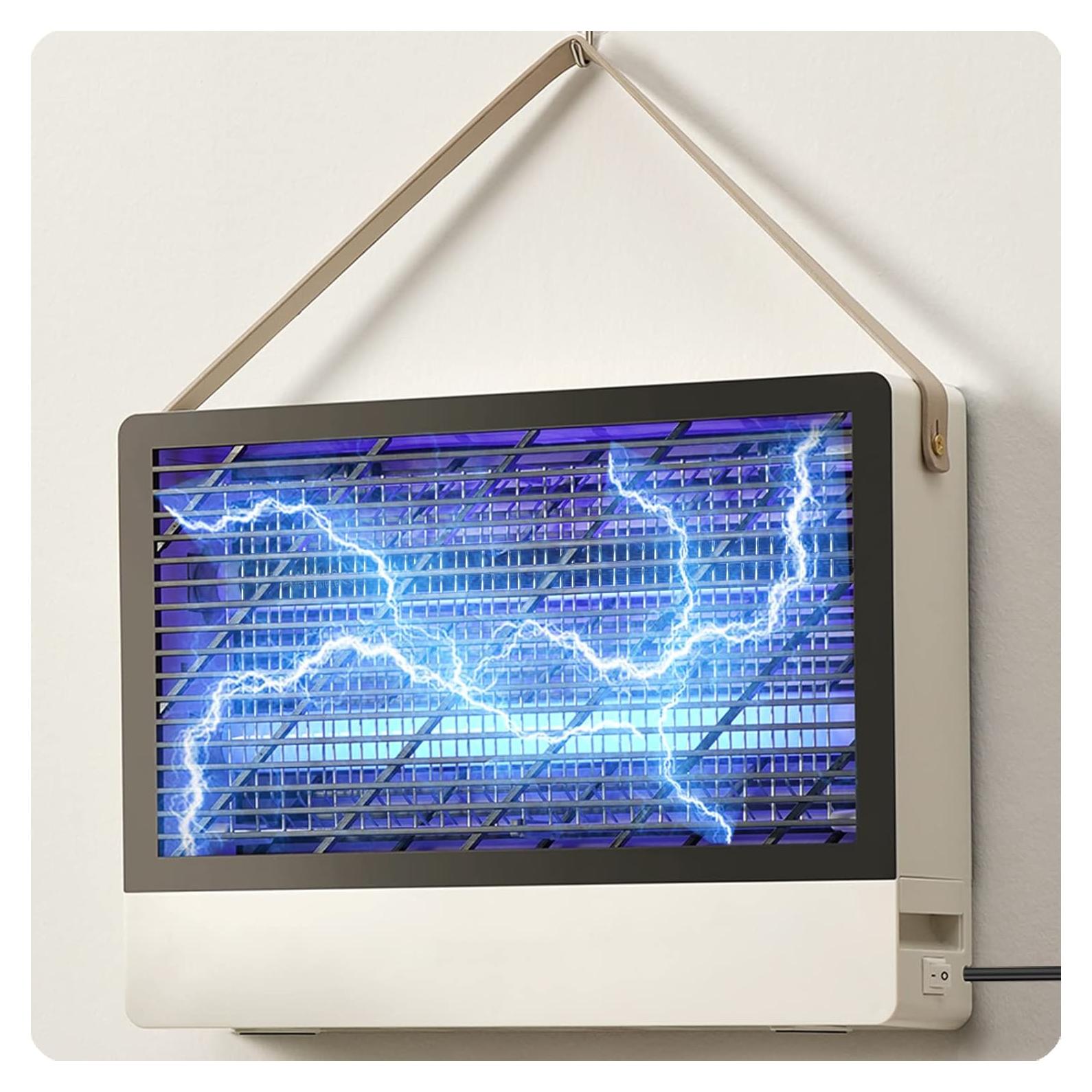 Zapper de Insectos GeckoMan 20W Silencioso con 2 Bombillas