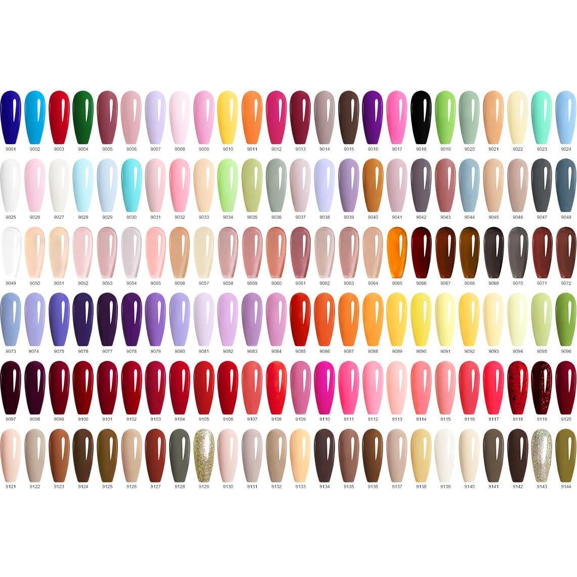 Esmalte de Uñas en Gel CANNI Naranja Brillante 9ml UV/LED