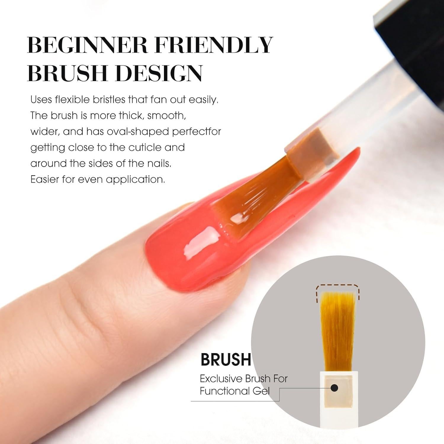 Esmalte de Uñas en Gel CANNI Naranja Brillante 9ml UV/LED