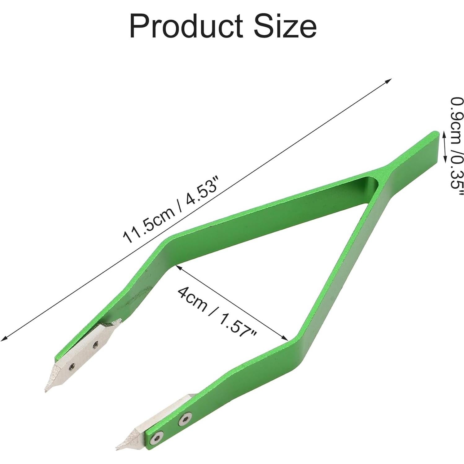 Pinzas para Muelles de Reloj VOCOSTE de Aluminio Verde