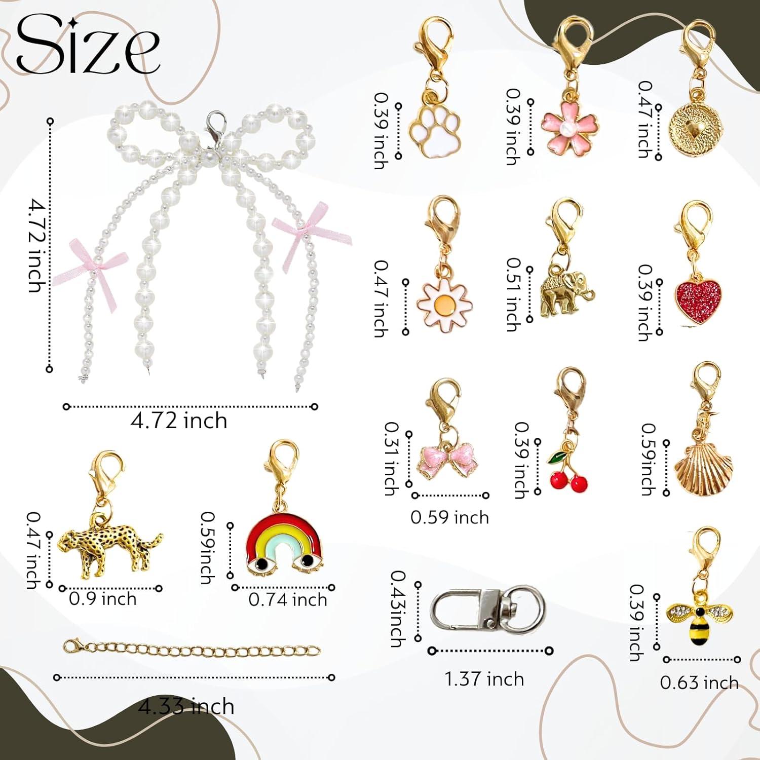 14 Encantos para Zapatos Multicolor - Personaliza Zapatillas y Bolsos