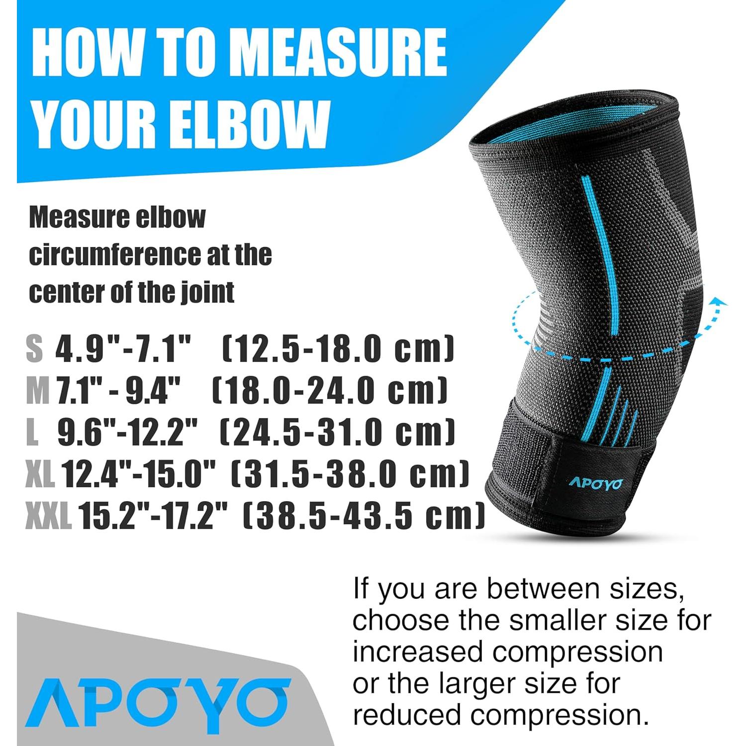 Soporte de Codo APOYO para Tendinitis y Artritis - Pequeño