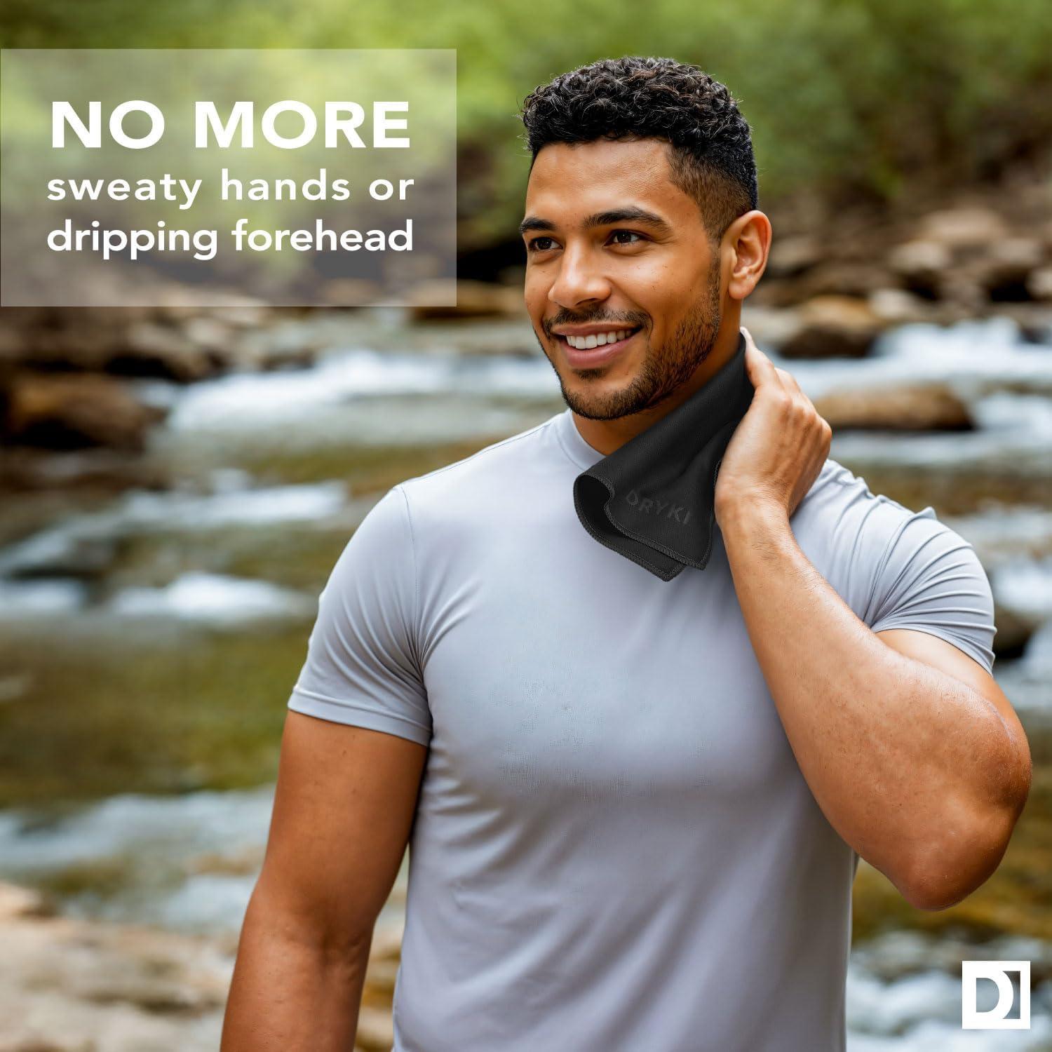 Toallas Absorbentes de Sudor DRYKI - 5 Paquete + Bolsa Gratis