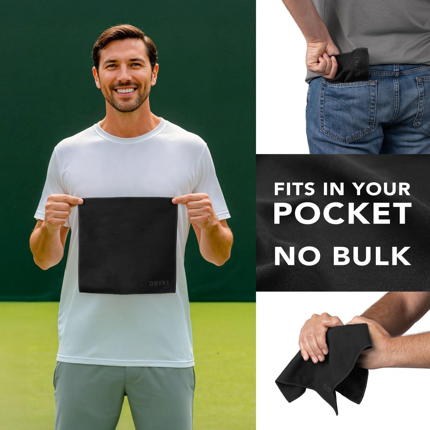 Toallas Absorbentes de Sudor DRYKI - 5 Paquete + Bolsa Gratis