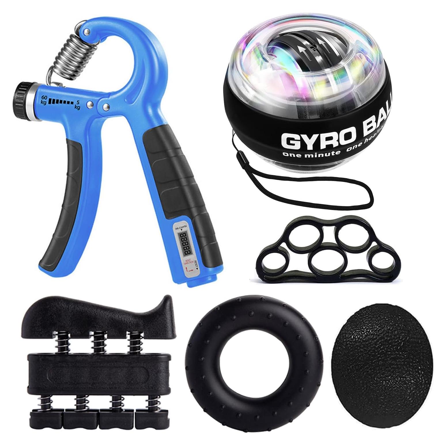 Kit de Entrenador de Fuerza de Agarre EASJOY con Contador