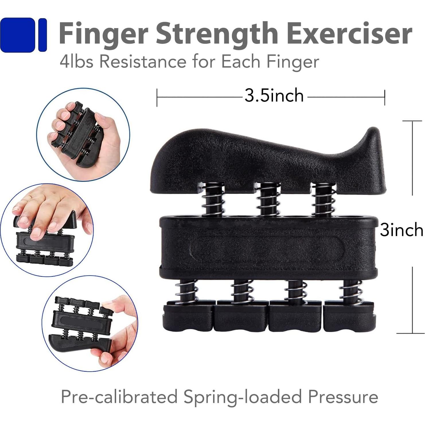 Kit de Entrenador de Fuerza de Agarre EASJOY con Contador