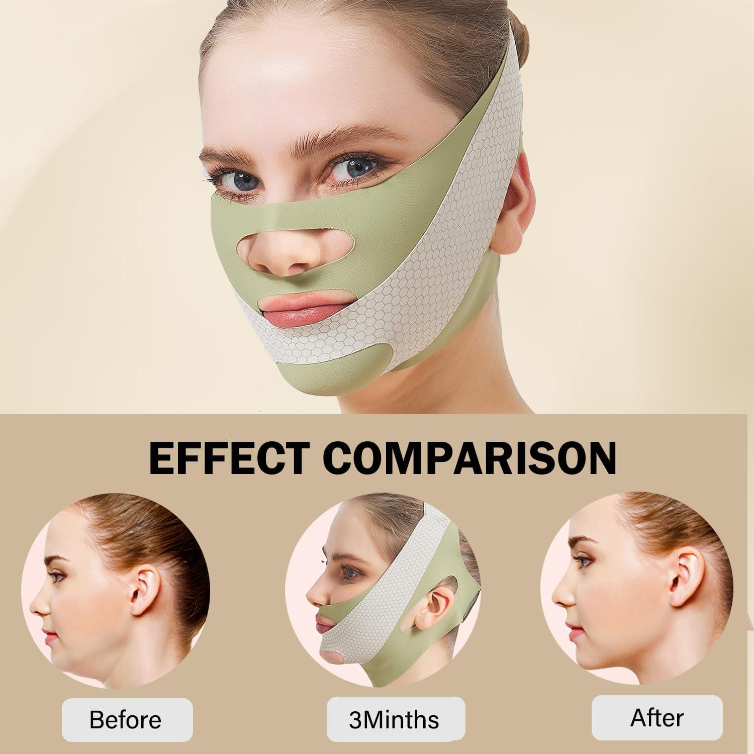 Correa Facial Elevadora MASIKA para Dormir y Ejercitar Mandíbula