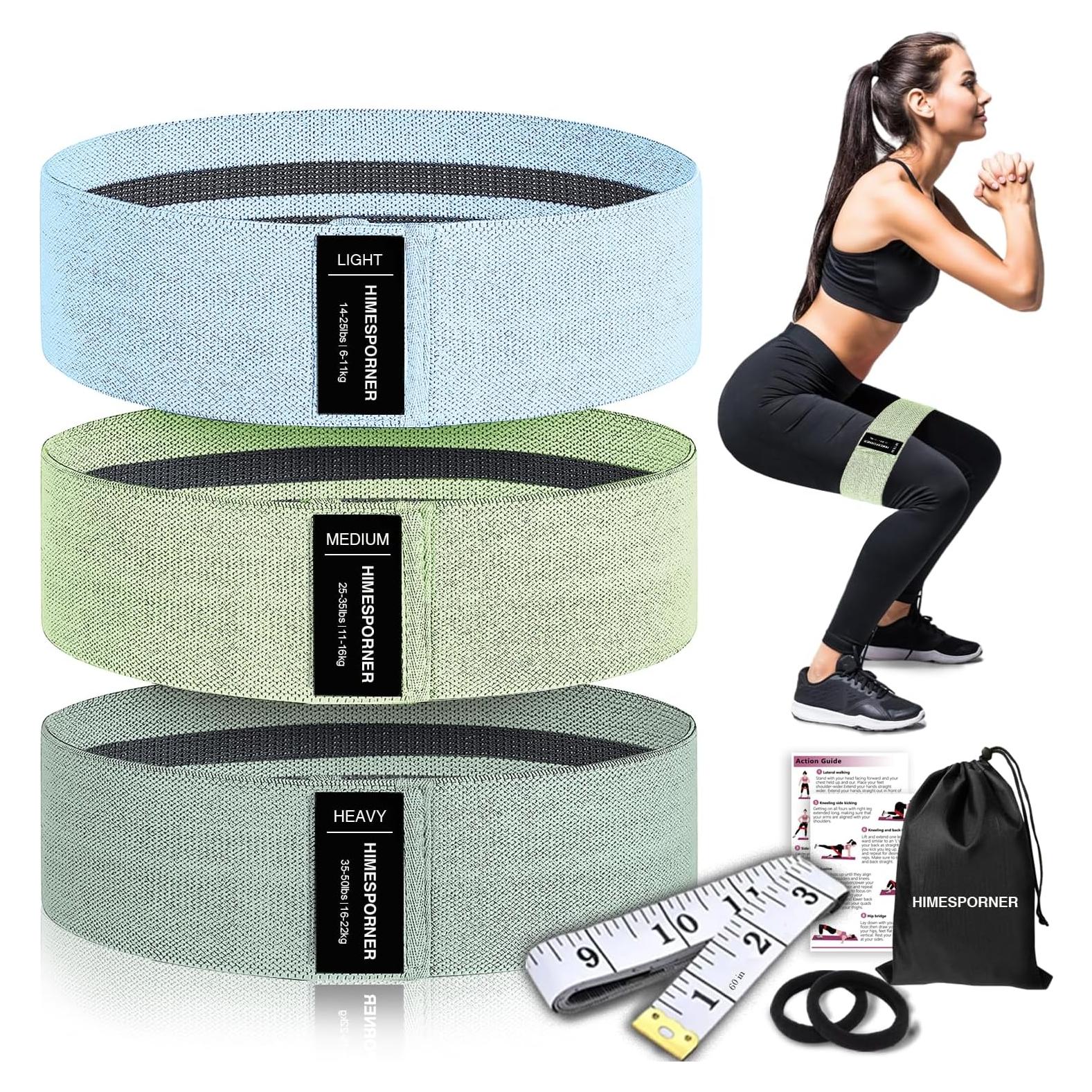 Bandas de Resistencia Antideslizantes HIMESPORNER - 3 Niveles