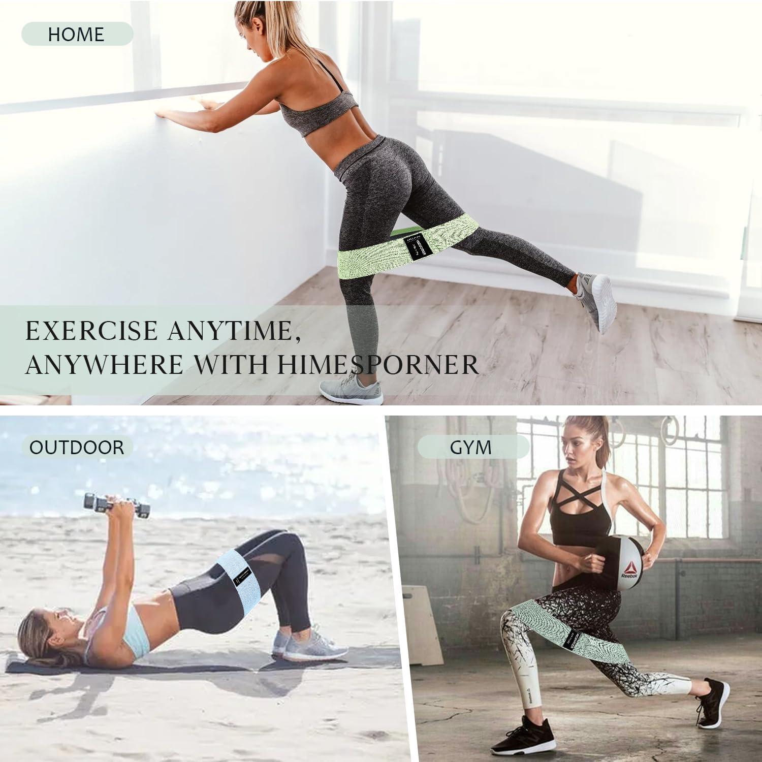 Bandas de Resistencia Antideslizantes HIMESPORNER - 3 Niveles