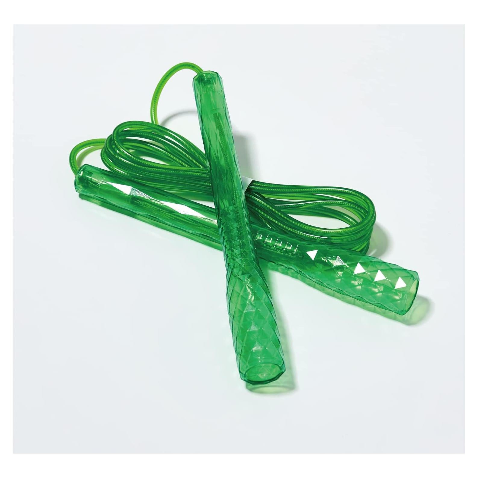 Cuerda de Salto KSY JUMP ROPE Ajustable 290 cm Verde Cristal
