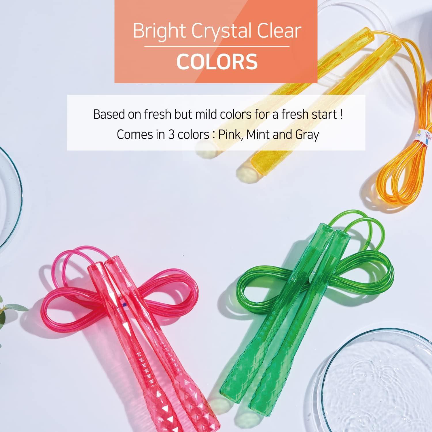 Cuerda de Salto KSY JUMP ROPE Ajustable 290 cm Verde Cristal