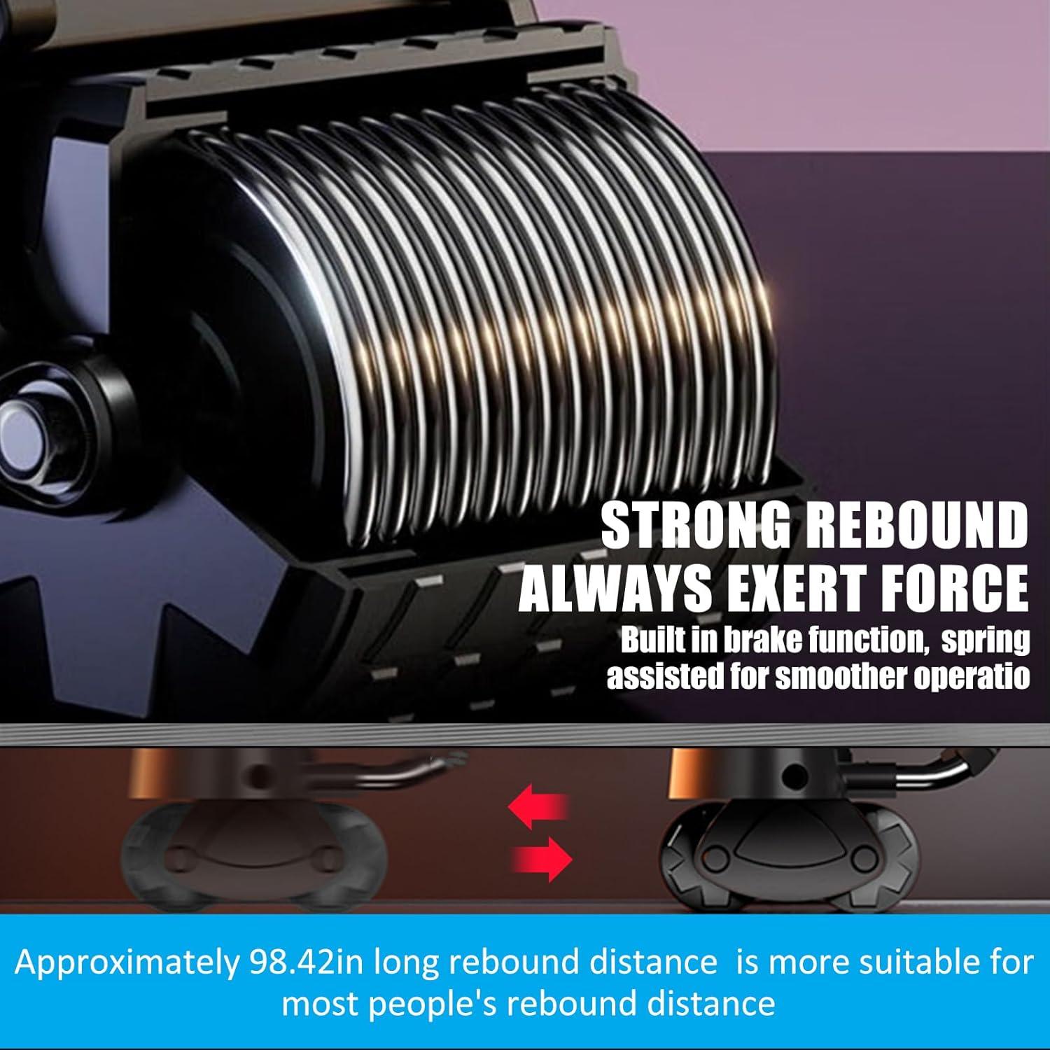 Rodillo Abdominal Uota con Rebote Automático - Fitness