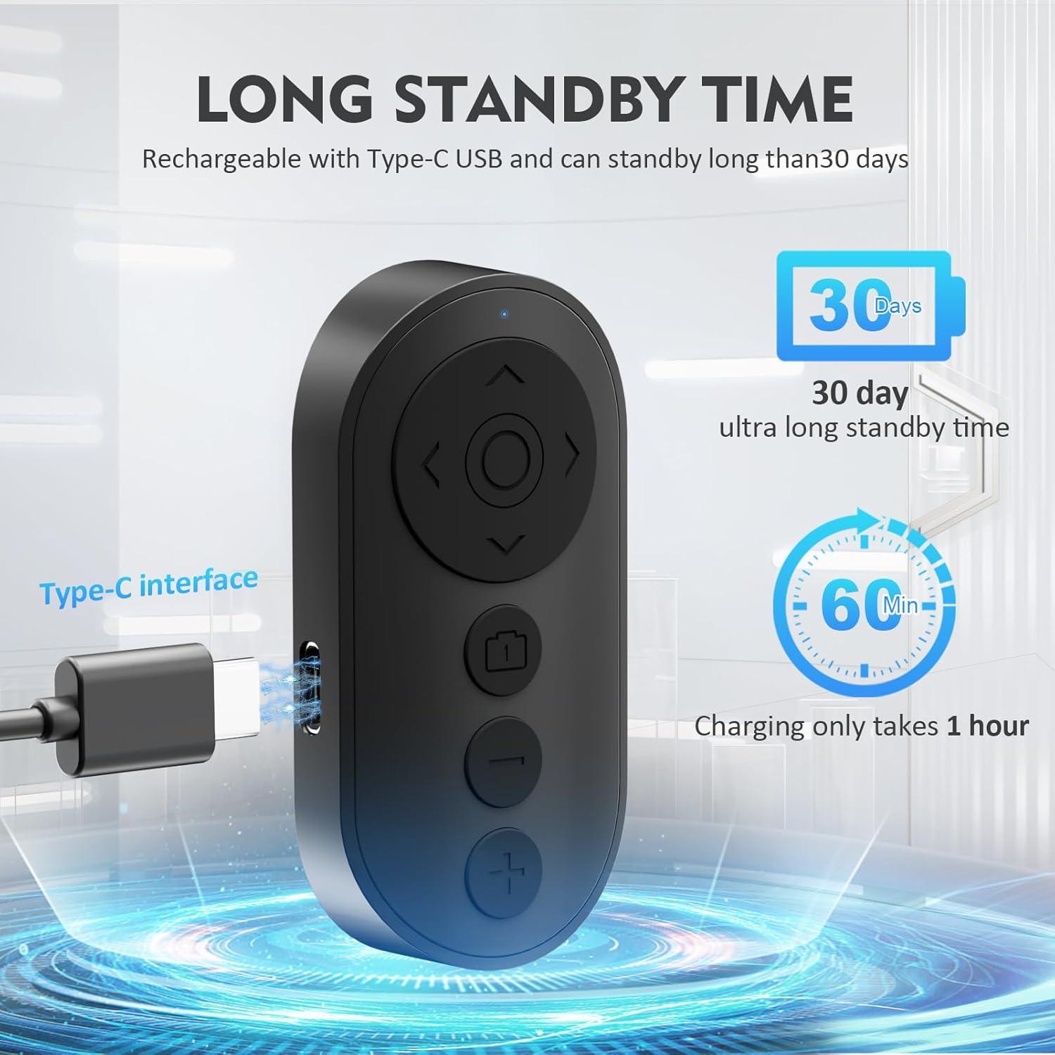 Control Remoto Inalámbrico para Cámara Shenzhen Chiheng - Zoom y Cambio de Cámara