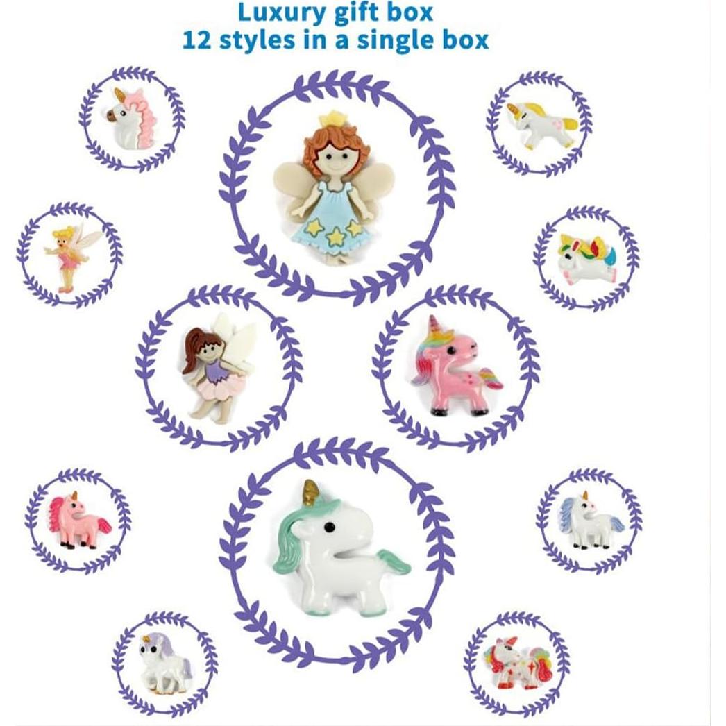 Kit de Excavación de Hadas y Unicornios Liberty Imports - 12 Paquetes