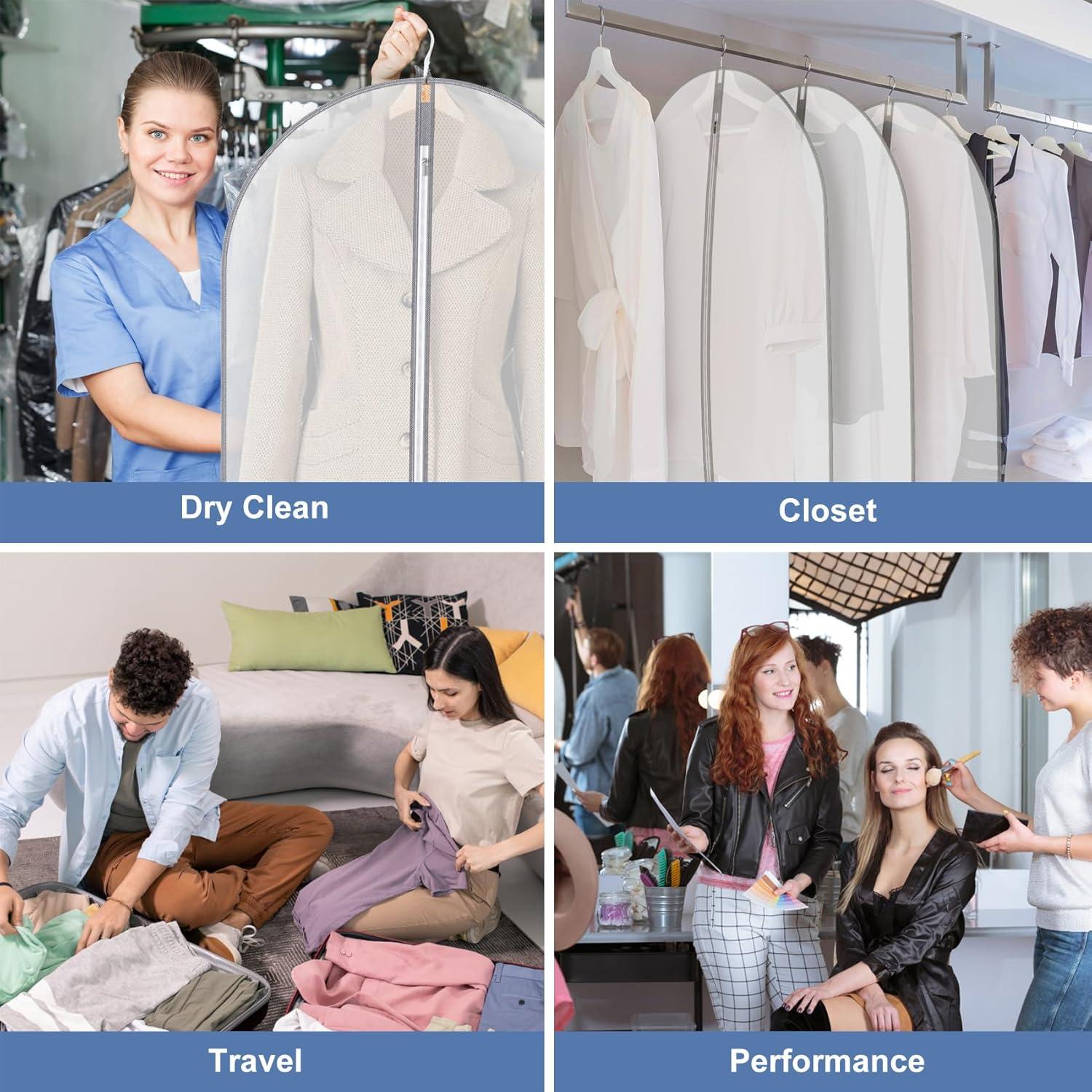 Bolsas de Almacenamiento al Vacío Besslly 6 Paquete Transparente