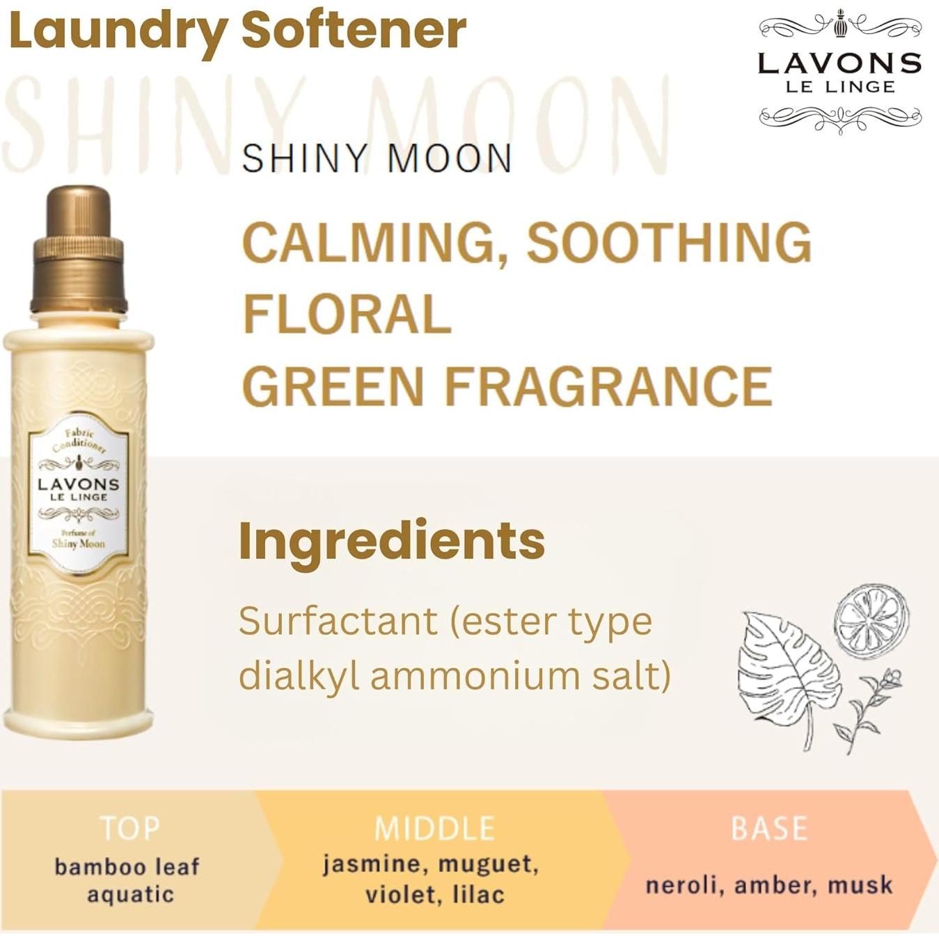 Acondicionador de Tela Natural LUNA BRILLANTE 600 ml - Aroma Duradero