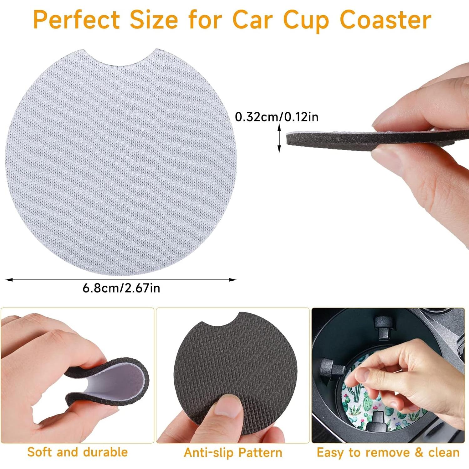 120 Posavasos de Neopreno Valyria para Sublimación DIY