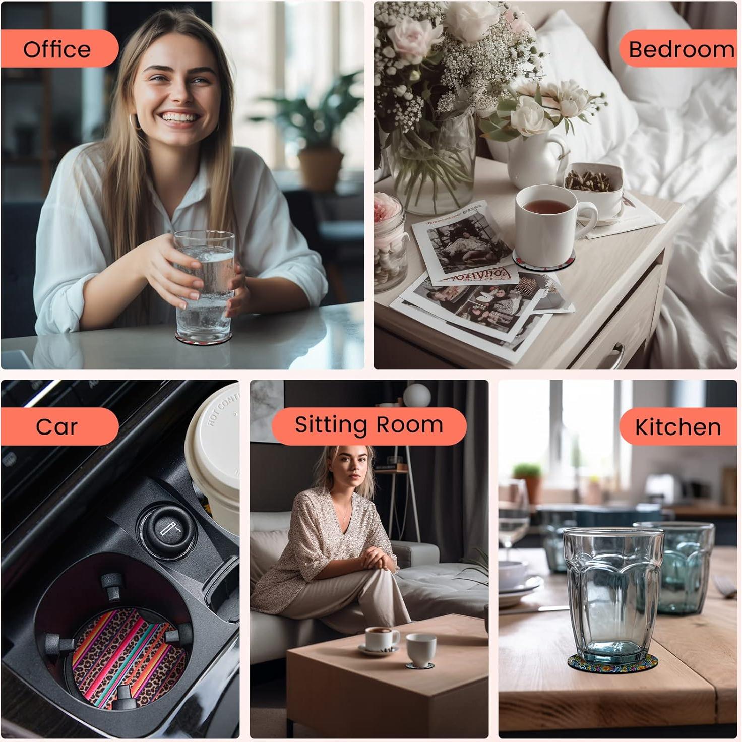 120 Posavasos de Neopreno Valyria para Sublimación DIY