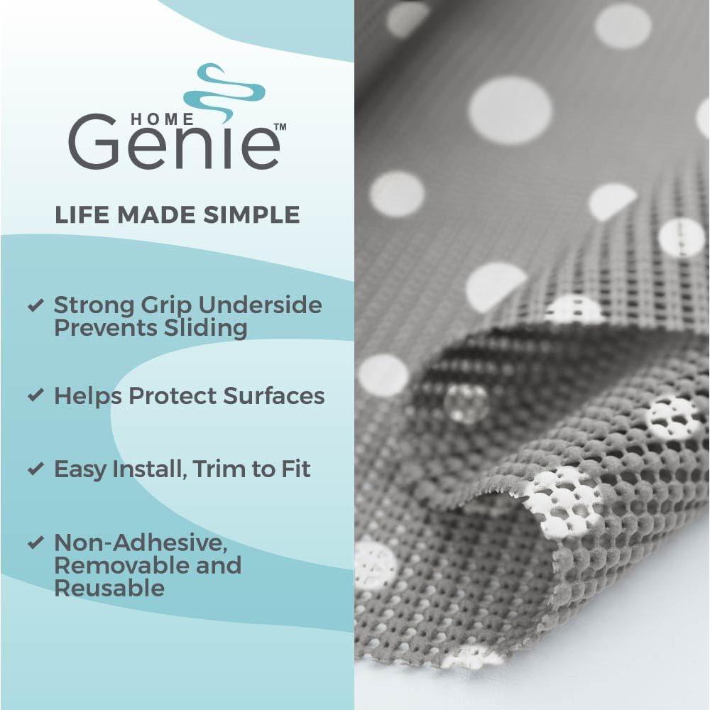 Forro de Estante No Adhesivo HOME GENIE 30.48x6.1m Gris