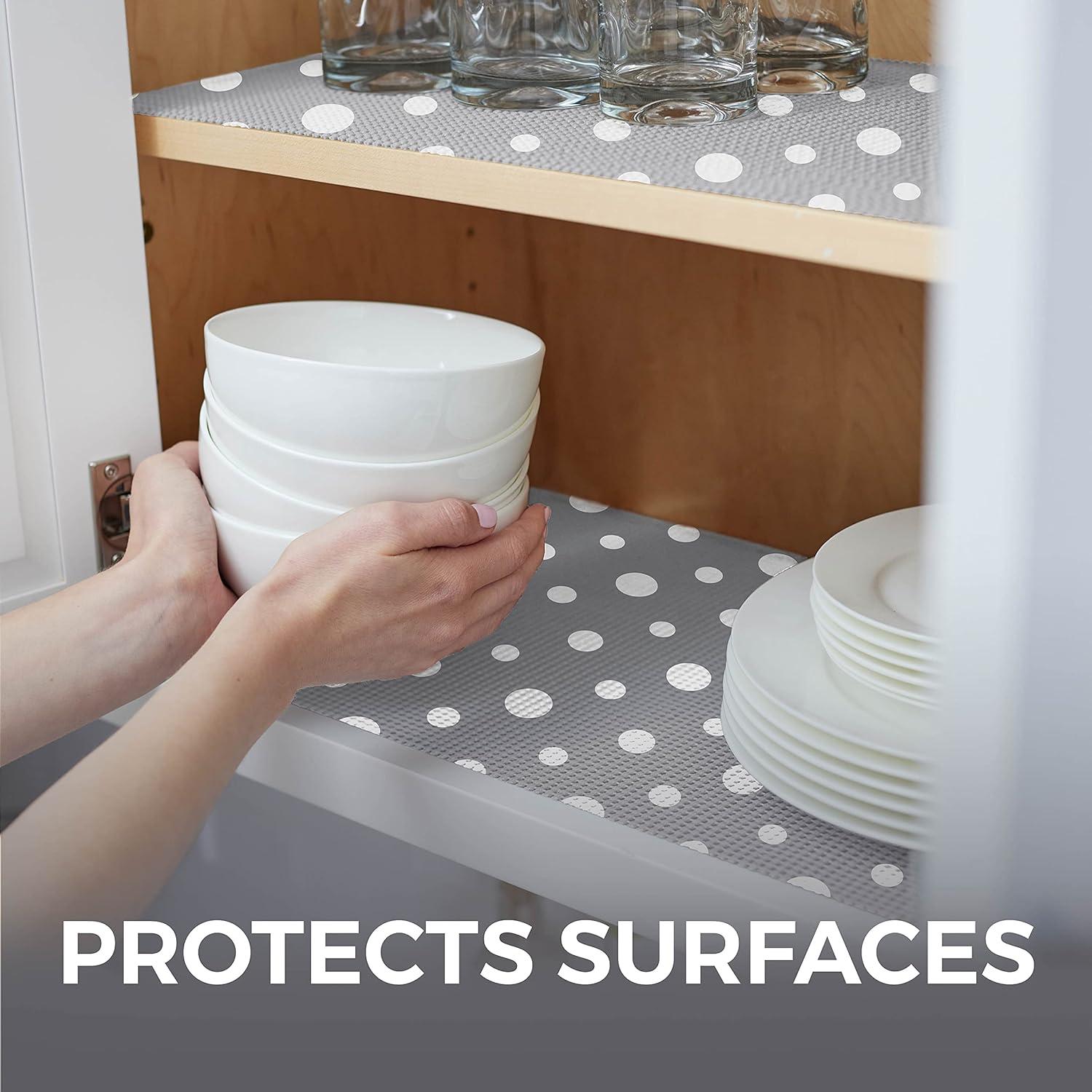 Forro de Estante No Adhesivo HOME GENIE 30.48x6.1m Gris