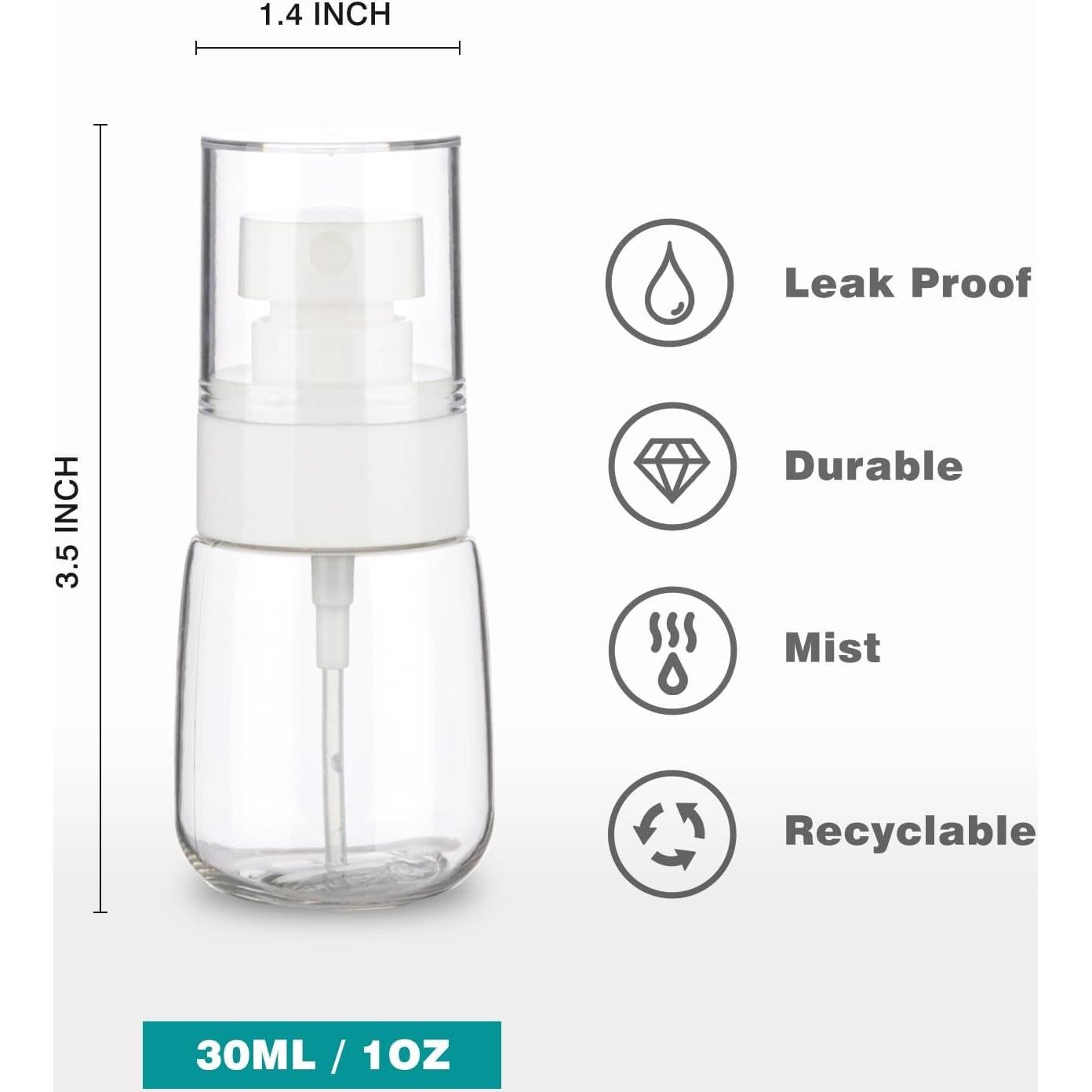 Pack de 3 Botellas de Spray Mini GIVITASOT 30ml Claras