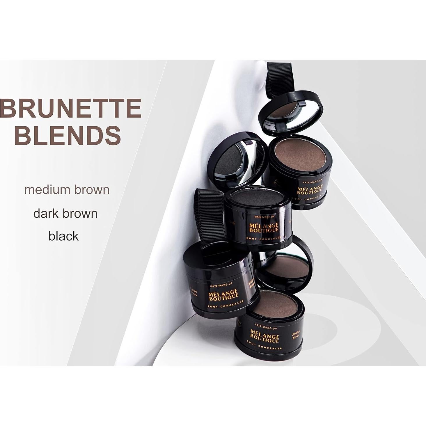 Corrector de Raíces Capilares MéLange Boutique Negro 4g