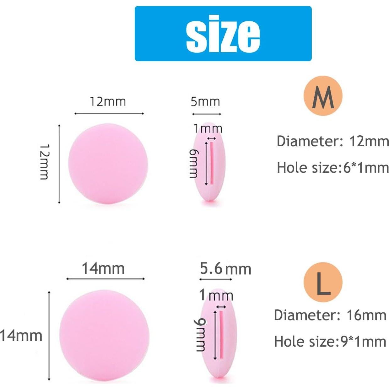 Empuñaduras de Silicona Antideslizantes OPUGIT - 10 Pares L