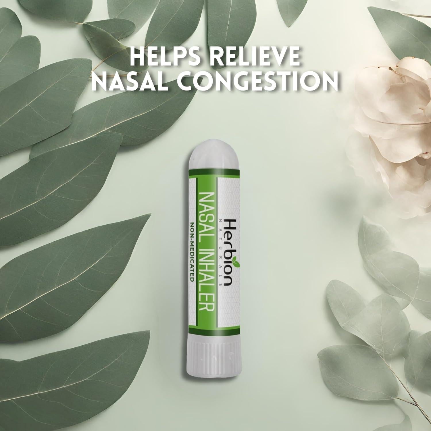 Inhalador Nasal Herbion Naturals No Medicado 1.5ml Alivio Congestión