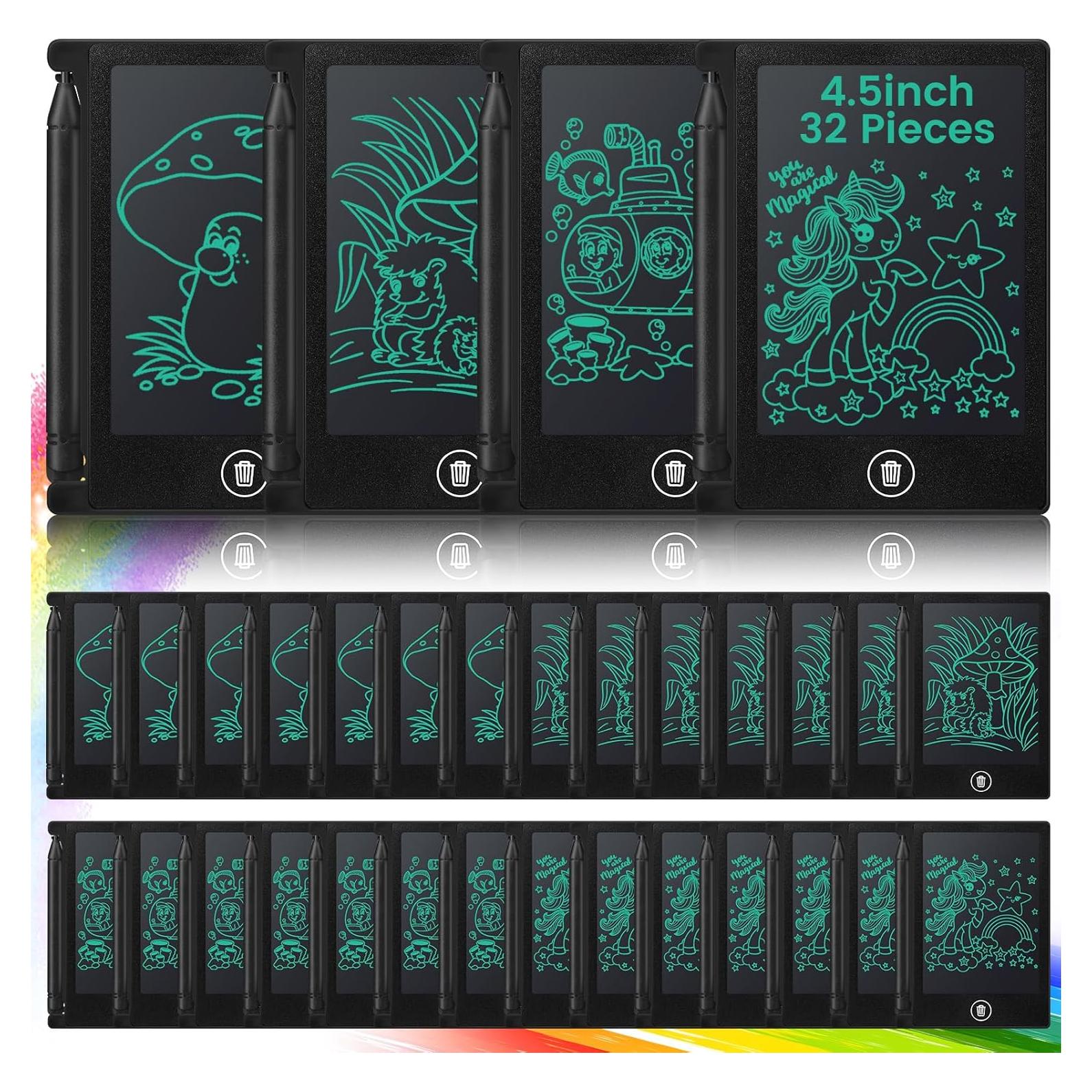 Zhehao 32 Pcs Mini Tabletas LCD 11.43 cm Juguetes Educativos