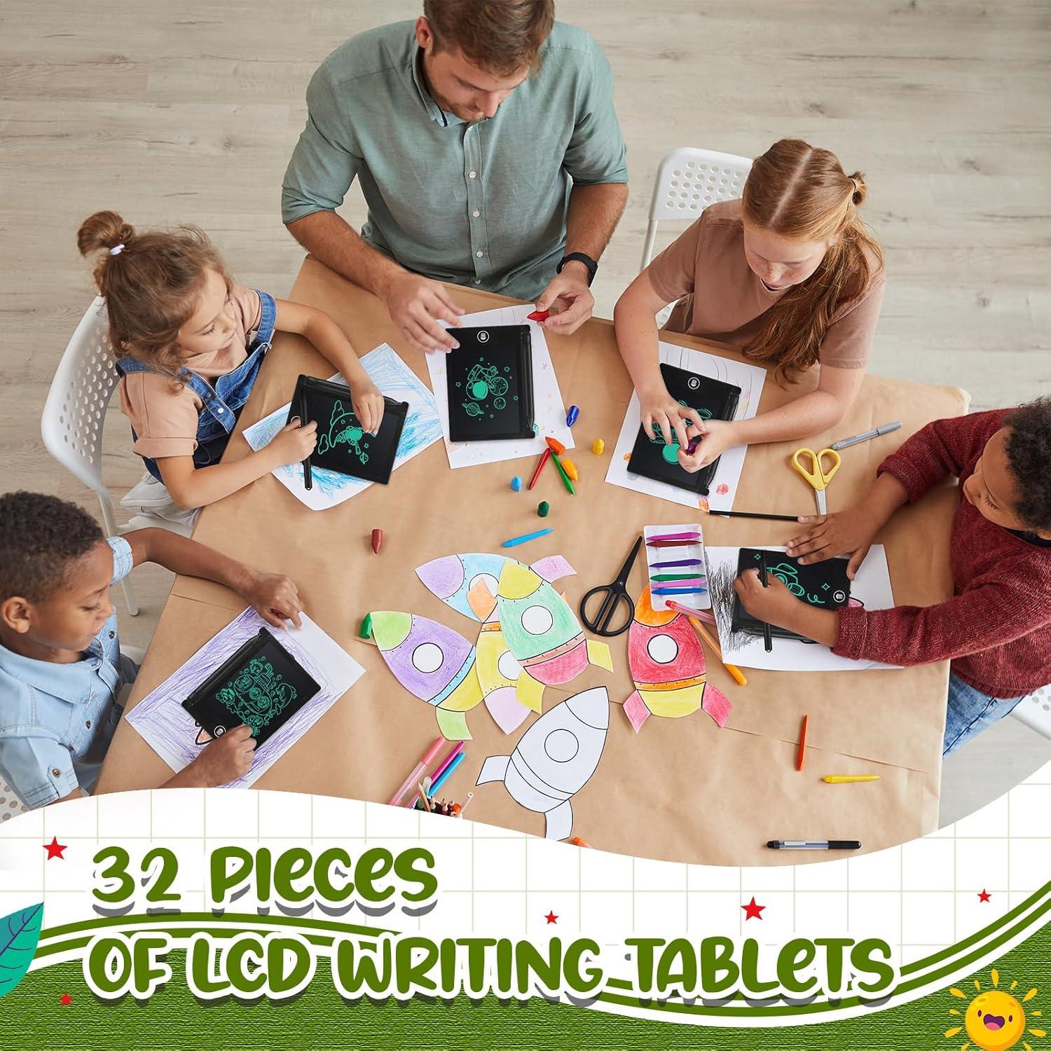 Zhehao 32 Pcs Mini Tabletas LCD 11.43 cm Juguetes Educativos