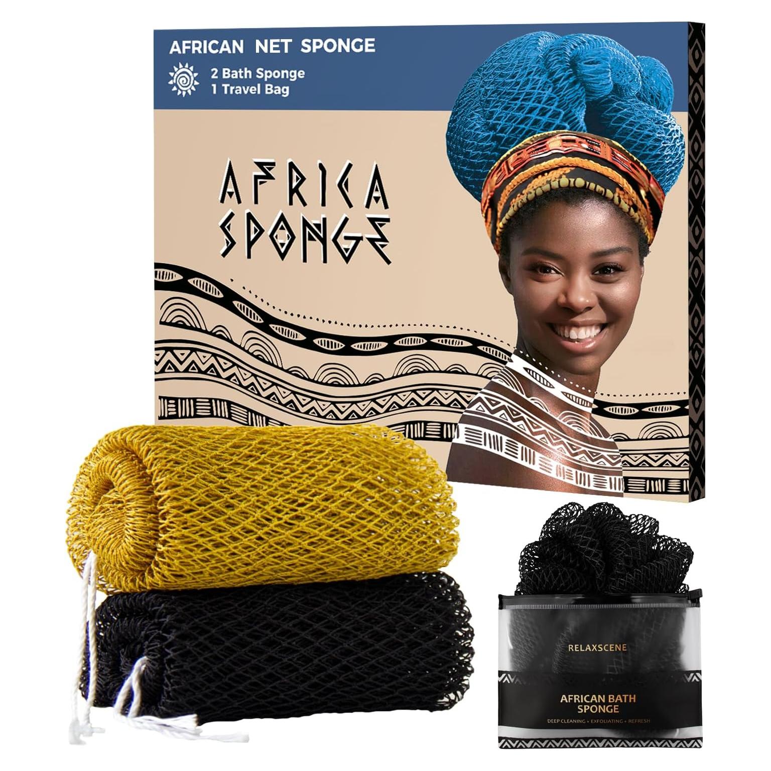 Esponja de Baño Exfoliante RelaxScene - 2 Piezas 101.6 cm