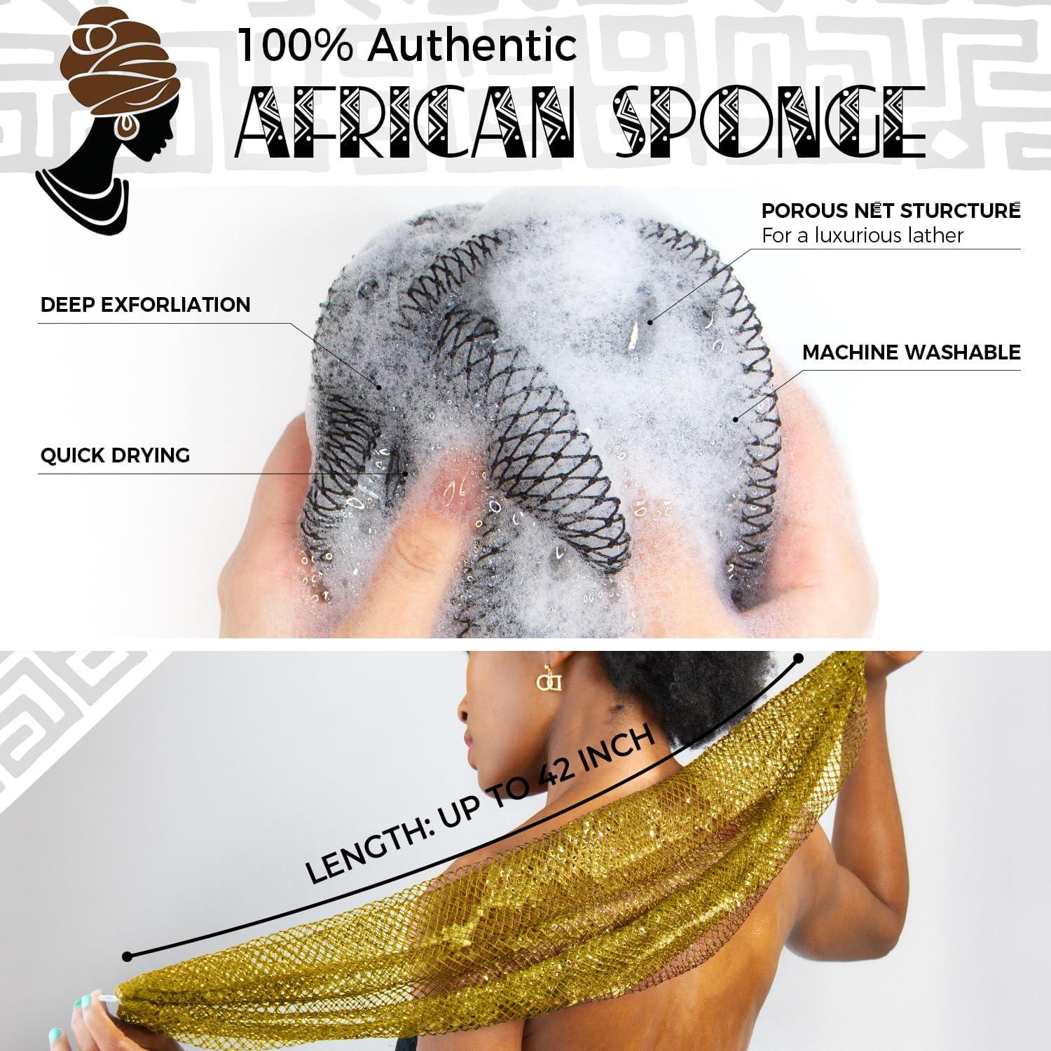 Esponja de Baño Exfoliante RelaxScene - 2 Piezas 101.6 cm