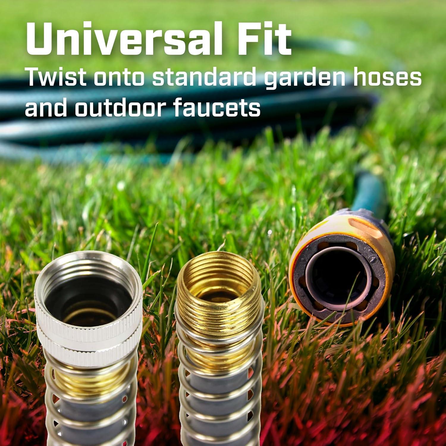 Extensiones de Manguera de Jardín Chapin 6-9490, Paquete de 2, Sin Dobleces