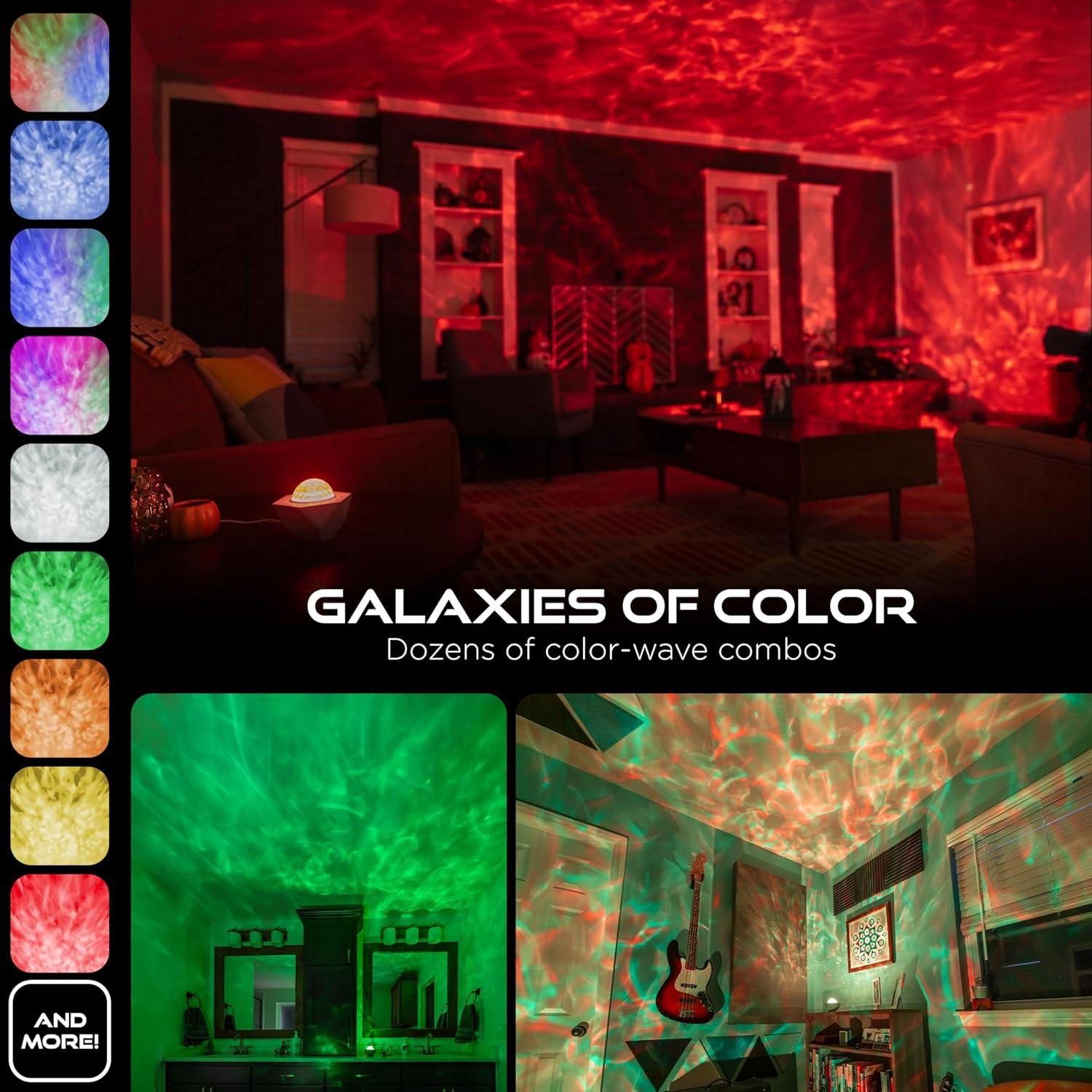 Proyector de Estrellas Enbrighten Mini Galaxy - Luz Nocturna USB-C