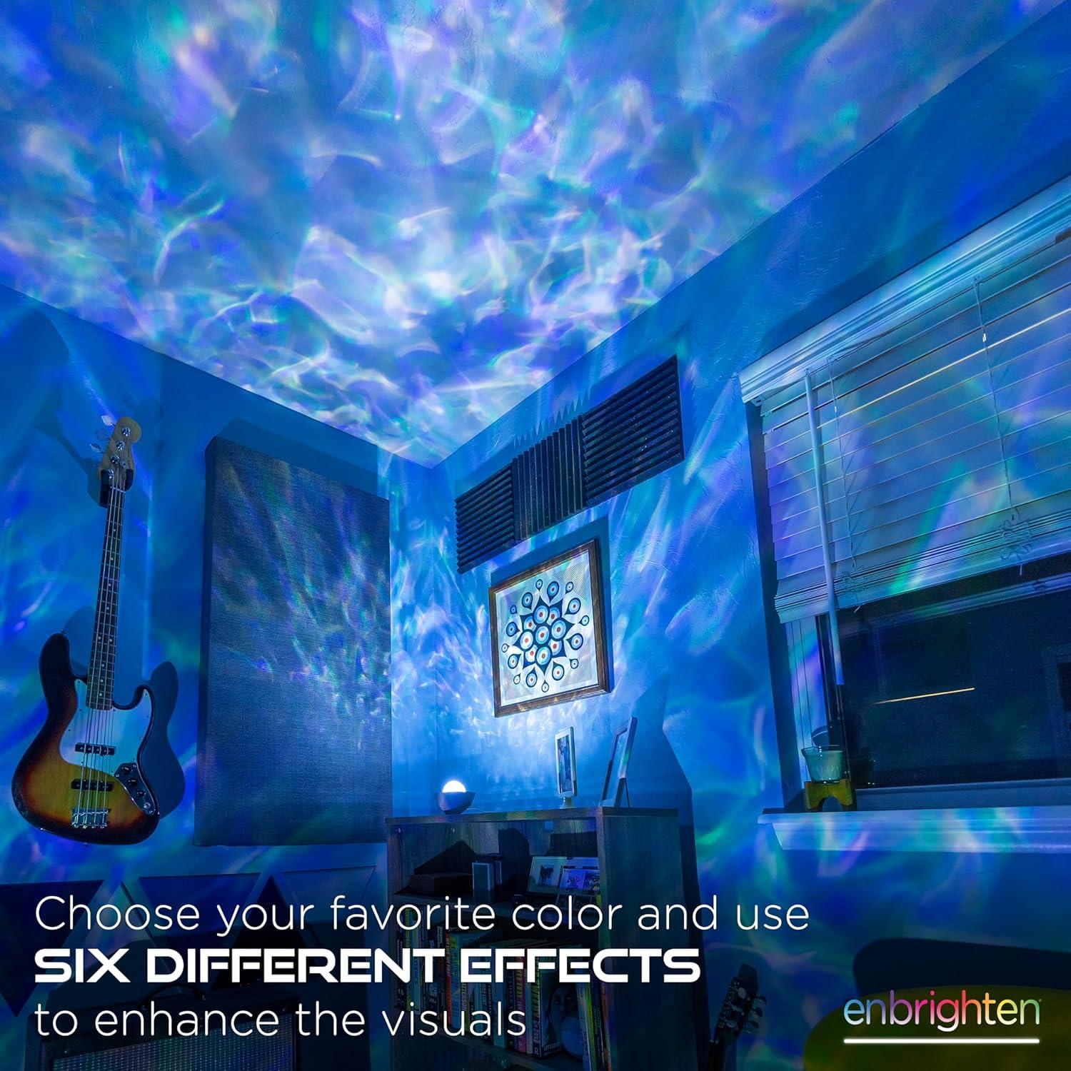 Proyector de Estrellas Enbrighten Mini Galaxy - Luz Nocturna USB-C