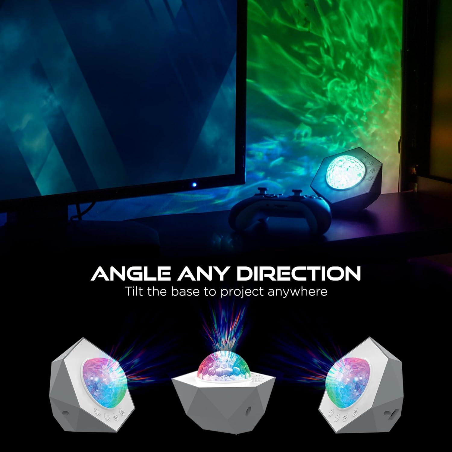 Proyector de Estrellas Enbrighten Mini Galaxy - Luz Nocturna USB-C