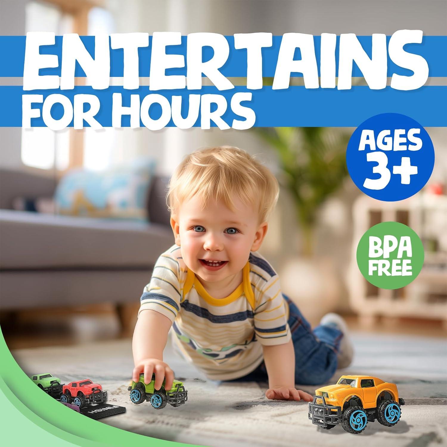 Juego de Coches del Alfabeto Skoolzy - 36 Piezas Educativas