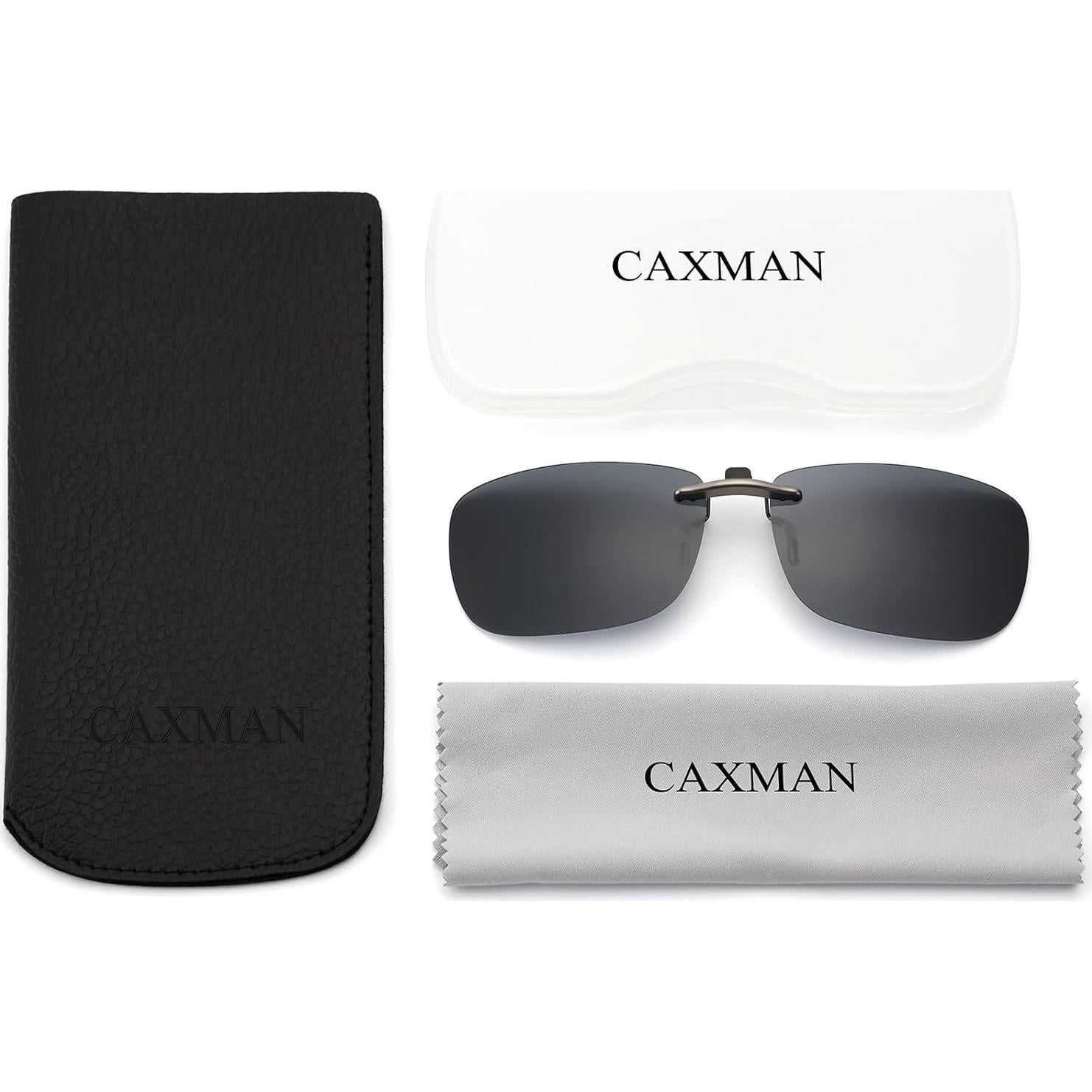 Gafas de sol clip en polarizadas CAXMAN UV400 para adultos